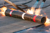 Quarter flat roof sealing